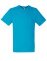 Heren T-shirts V hals Fruit of the Loom 61-066-0 Azure